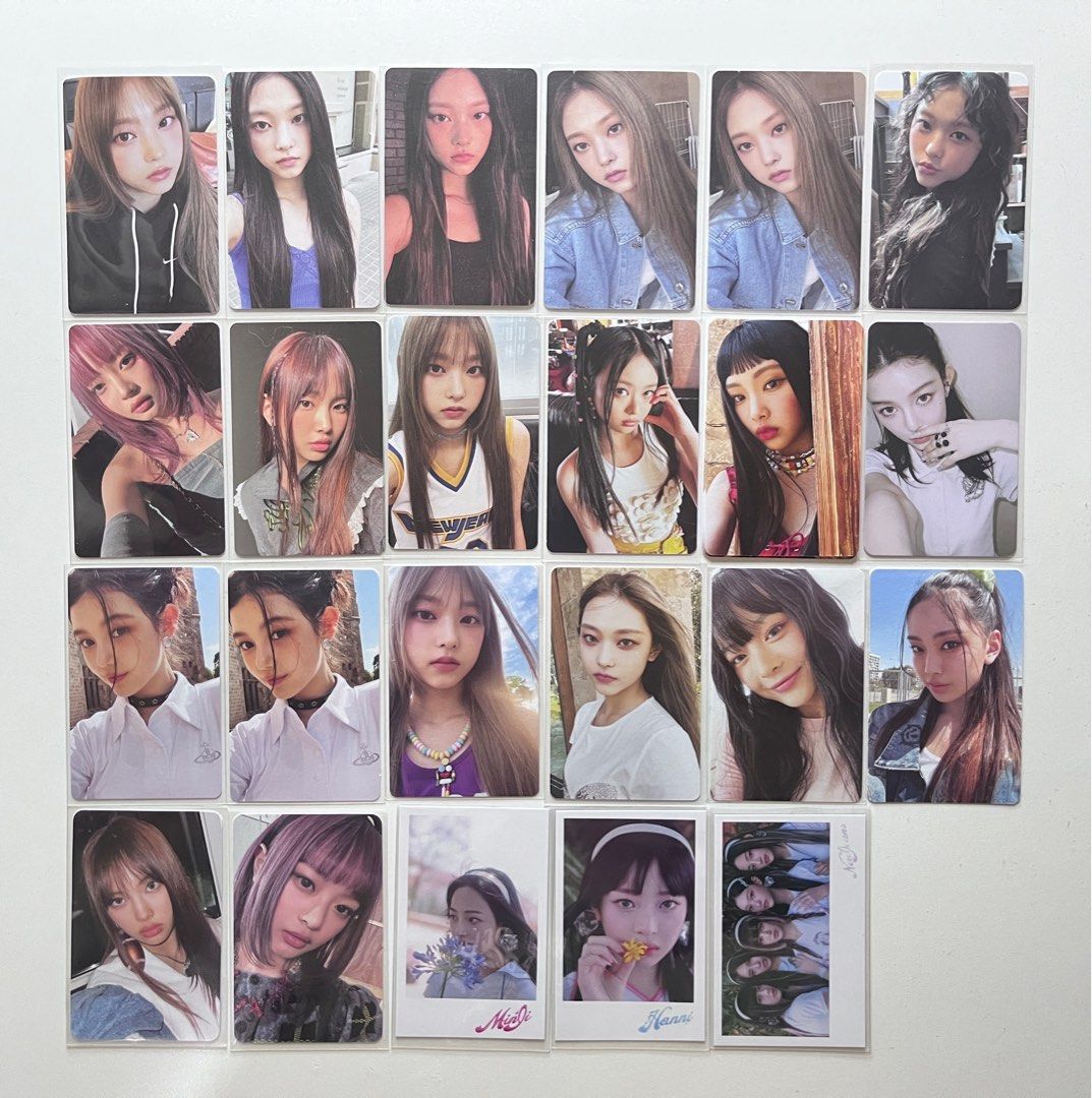 NewJeans 專輯小卡 特典 1st ep bluebook omg 2nd ep get up yes24 minji hanni danielle haerin hyein （分類：社群）位於 Hong Kong。 由 bee143_ 提交（商品編號 1252280741，圖片 1）。簡介： sold/30/30/30/30/35 25/20/220/70/30/20 15/15/sold/15/15/5 5/10/sold/sold/sold。