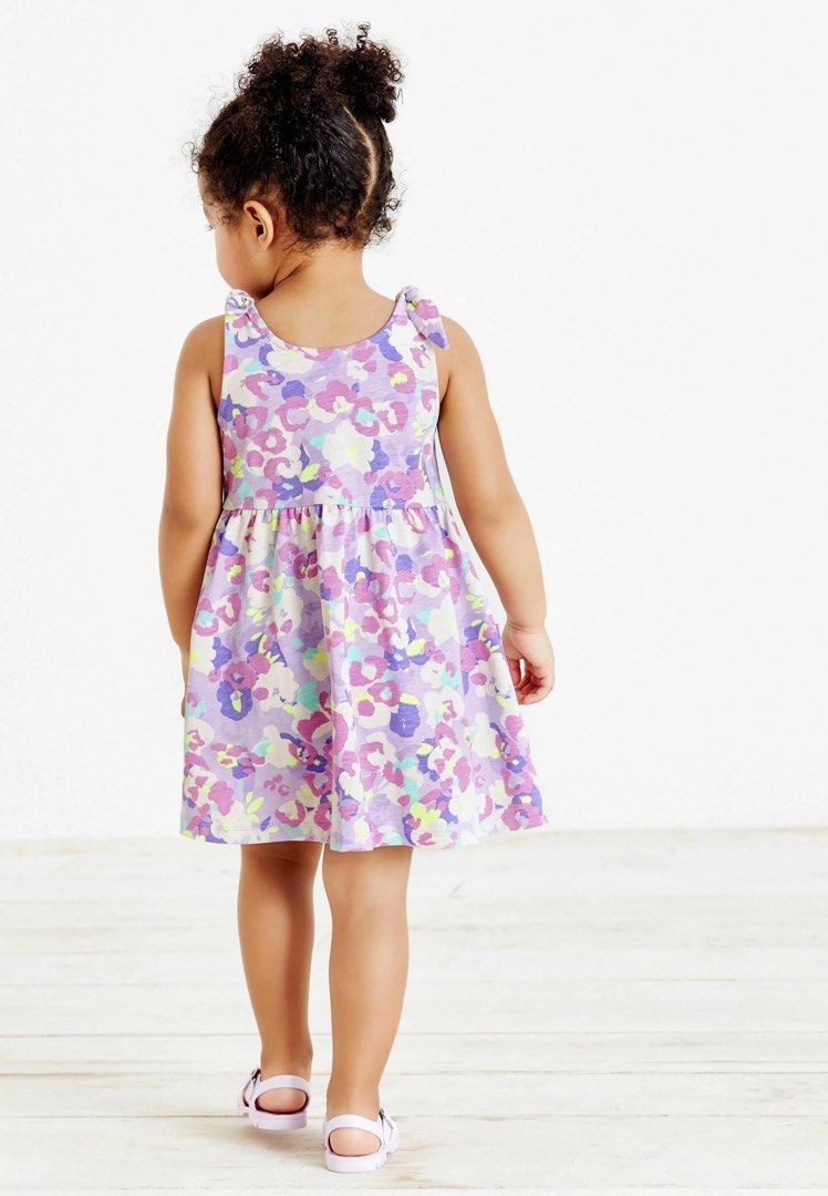 Next UK Lilac Cotton Sundress Babies Kids Babies Kids