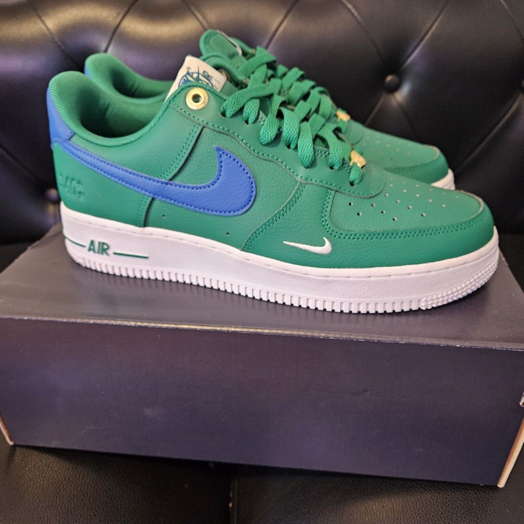 Nike Air Force 1 07 LV8 40th Anniversary Green Men AF1 Casual Shoes  DQ7658-300