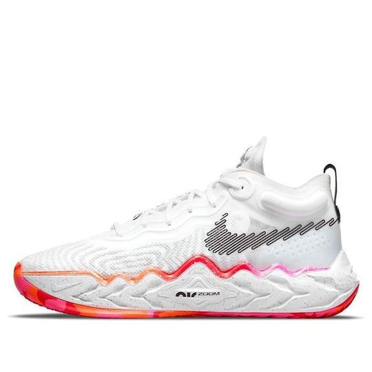 White nike zoom basketball shoes deals