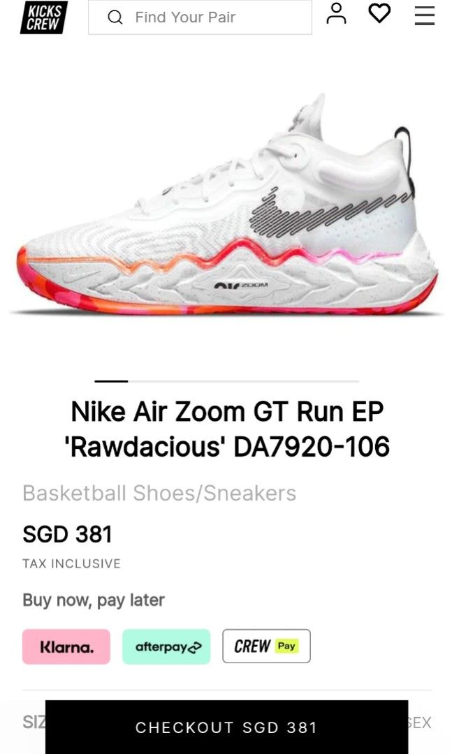 Buy now pay outlet later nike trainers
