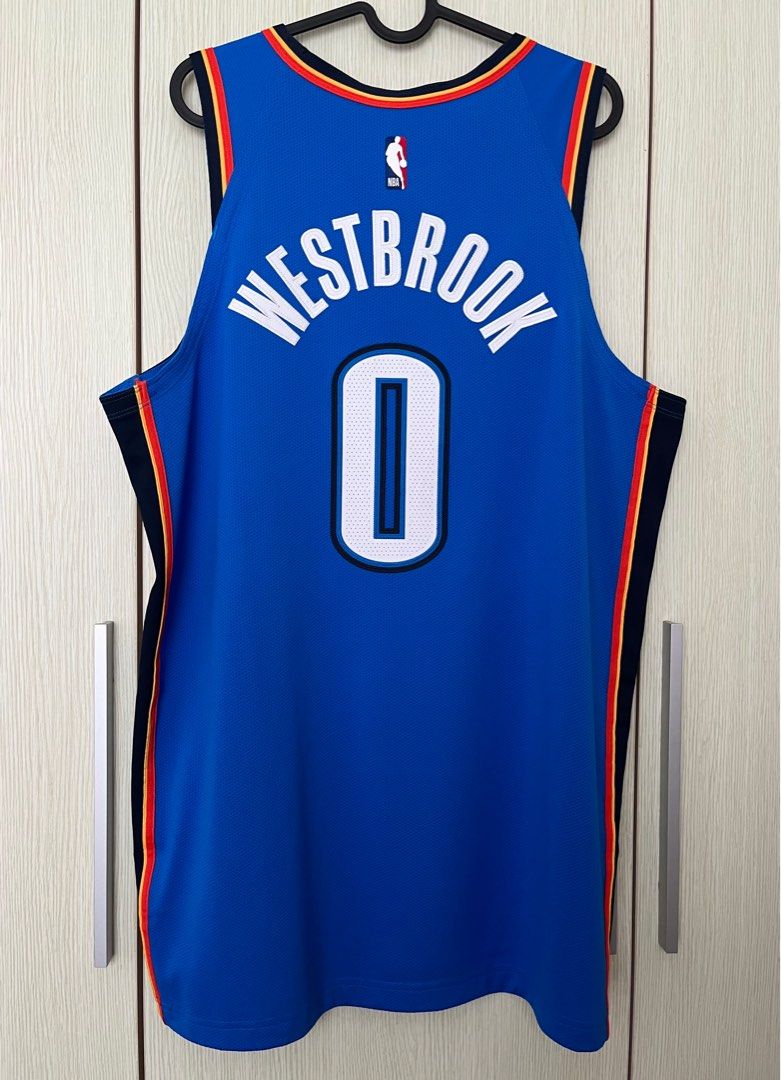 Nike Authentic Russell Westbrook OKC Thunder Icon Edition NBA