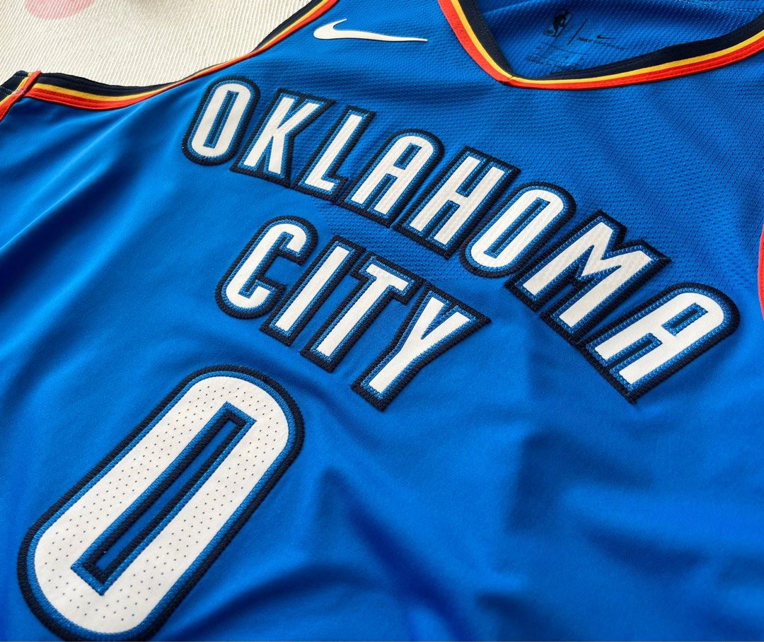 Russell Westbrook Oklahoma City Thunder Nike Authentic Jersey