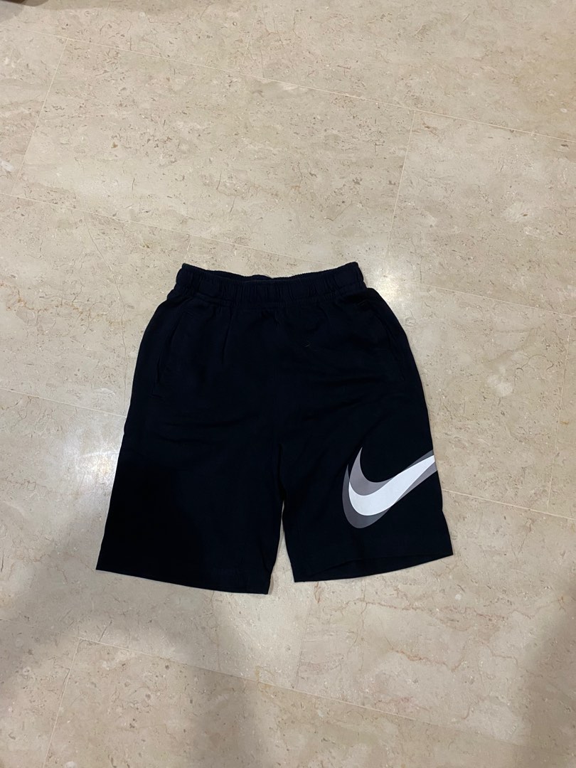 Black cotton nike shorts new arrivals