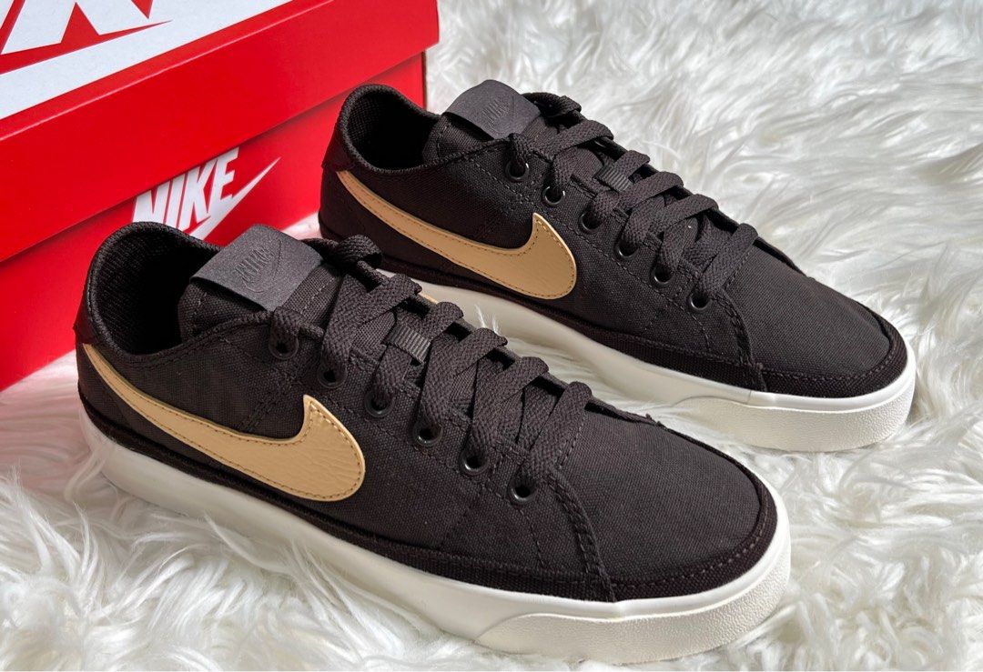nike court legacy brown