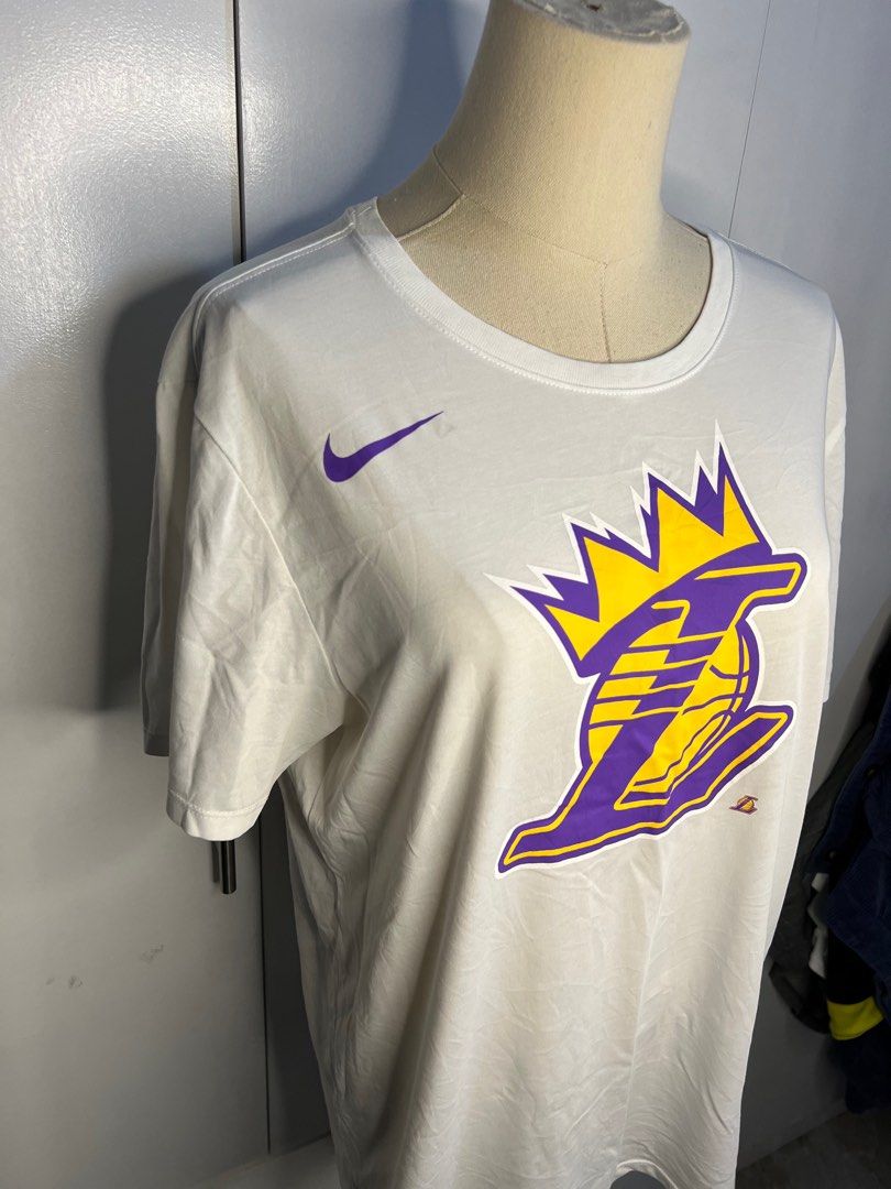 Nike SB x NBA Dri Fit LA Laker Logo Black T-Shirt