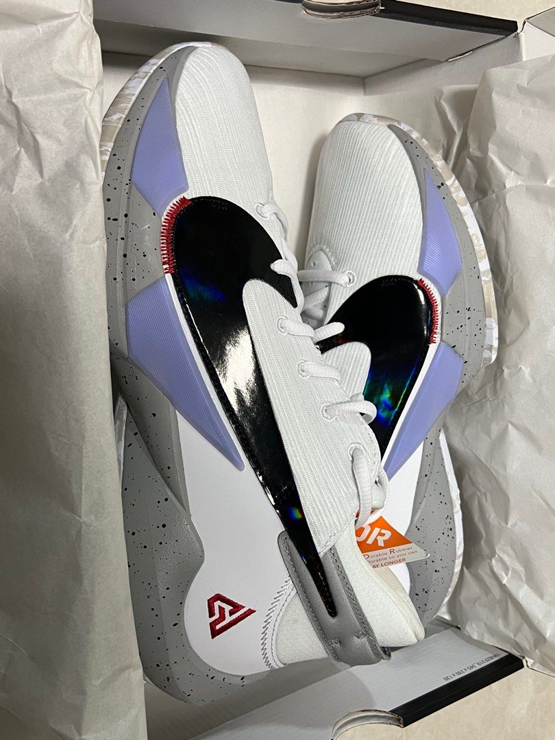 Nike freak 2 nasa white cement giannis antetokounmpo