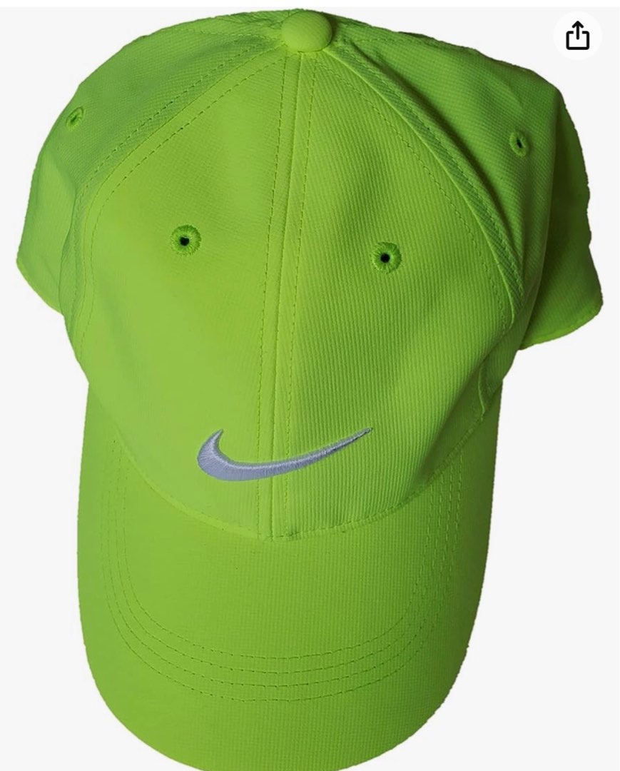 green nike golf hat
