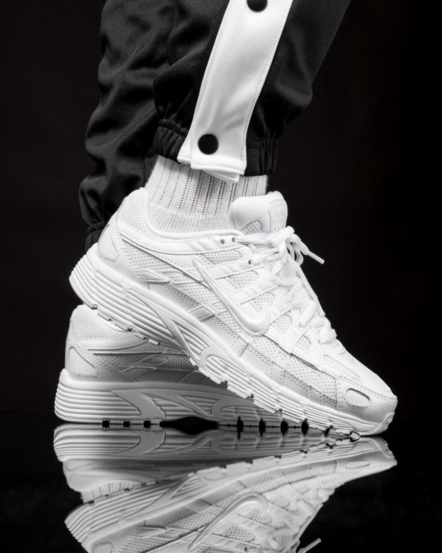 Nike P 6000 Triple White W Women s Fashion Footwear Sneakers