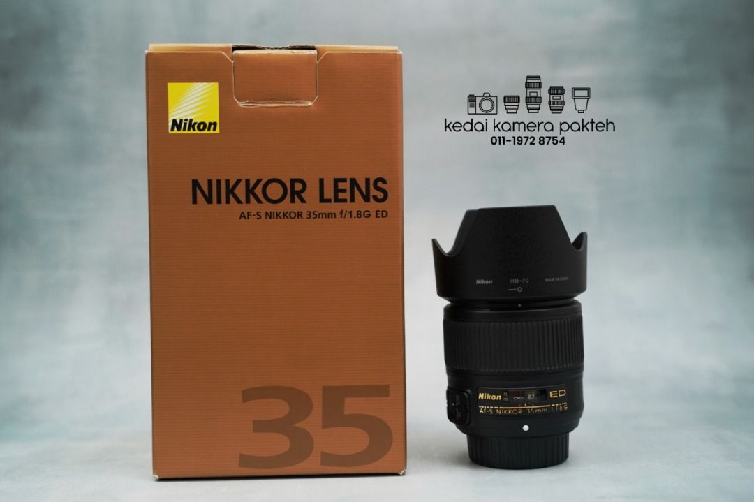NIKON Nikkor AF-S 35mm f1.8G ED