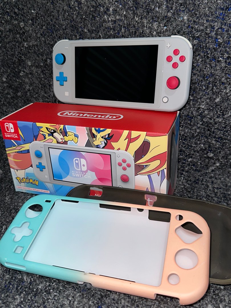 Nintendo Switch Lite Zacian And Zamazenta Pokemon Sword And Shield Limited Edition On Carousell 9437