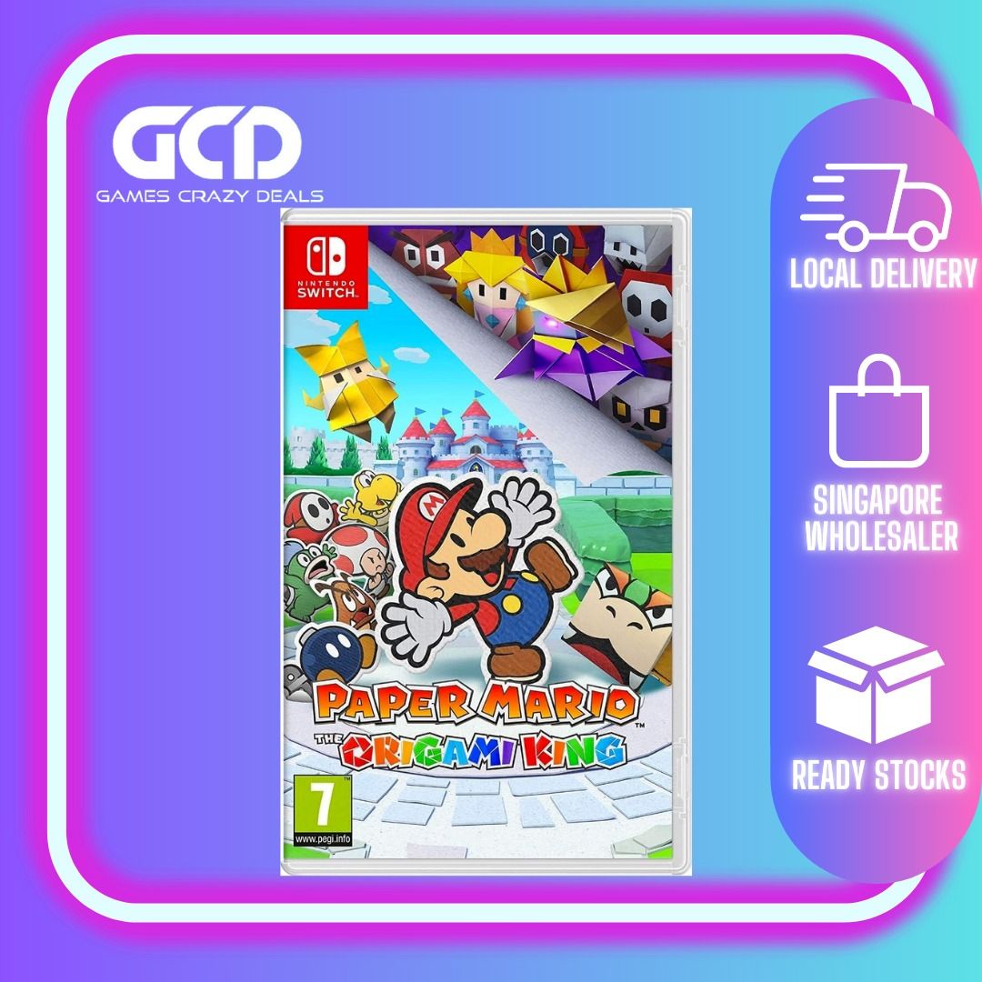 Paper mario origami king digital code 2025