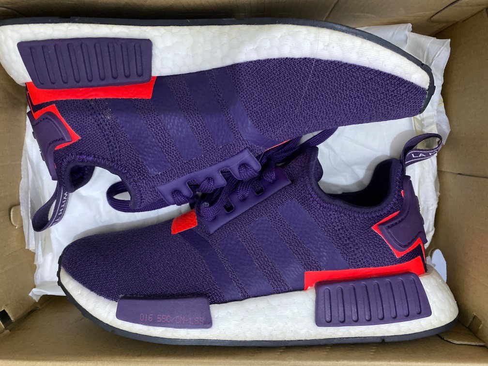 Adidas nmd violet discount