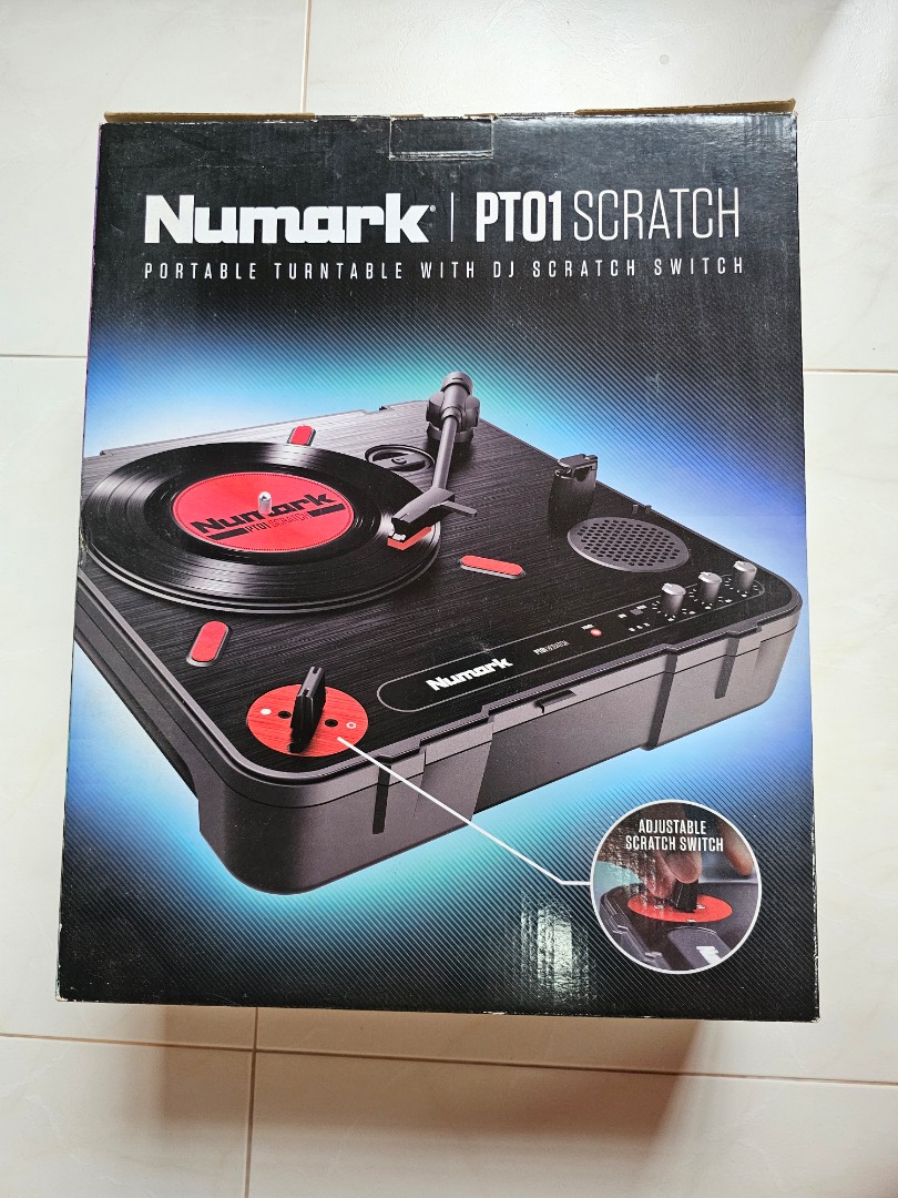 Numark pt01 scratch - DJ機材