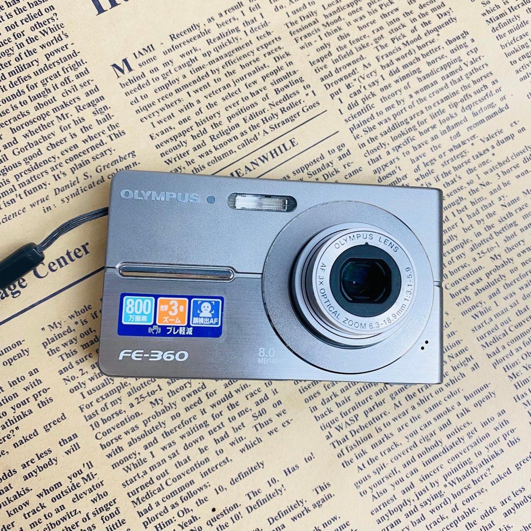 Olympus FE360 Digital Camera, Photography, Cameras on Carousell