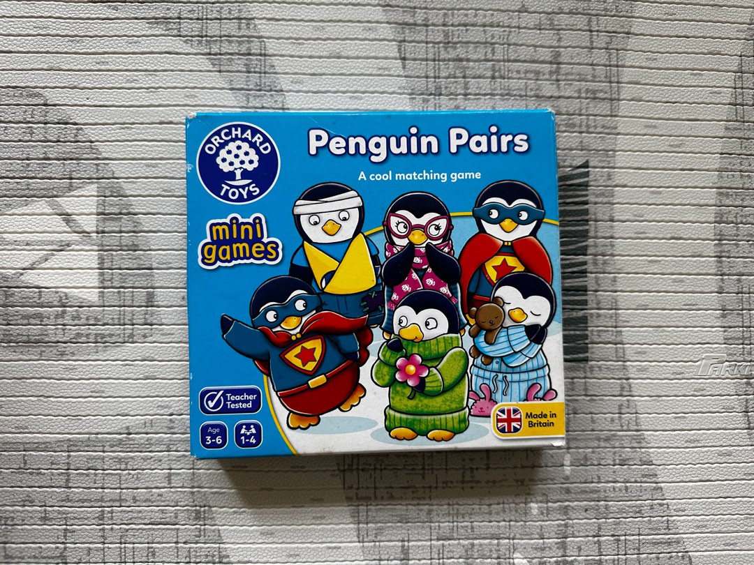 Orchard Toys Penguin Pairs, Hobbies & Toys, Toys & Games on Carousell