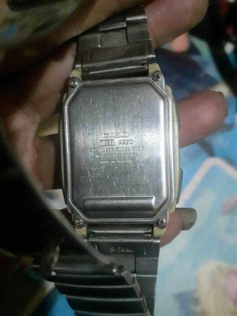 Jam tangan casio top illuminator original
