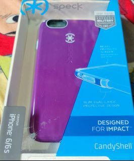 Original Speck Candy Shell  Military Grade Hard Case for Apple iPhone 6 / 6s - Purple.