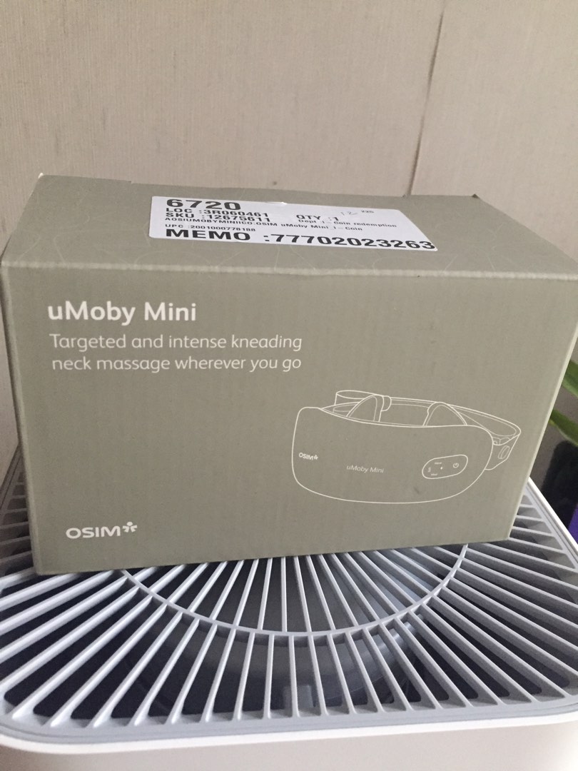 OSIM uMoby Mini, 健康及營養食用品, 按摩紓緩用品 Carousell