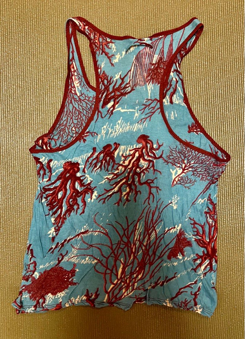 Pattern top （分類：背心）位於 Hong Kong。 由 miss6hk 提交（商品編號 1252343744，圖片 2）。簡介： Pattern top Made in Italy 100% cotton Size : M 偏細 Suit for S。