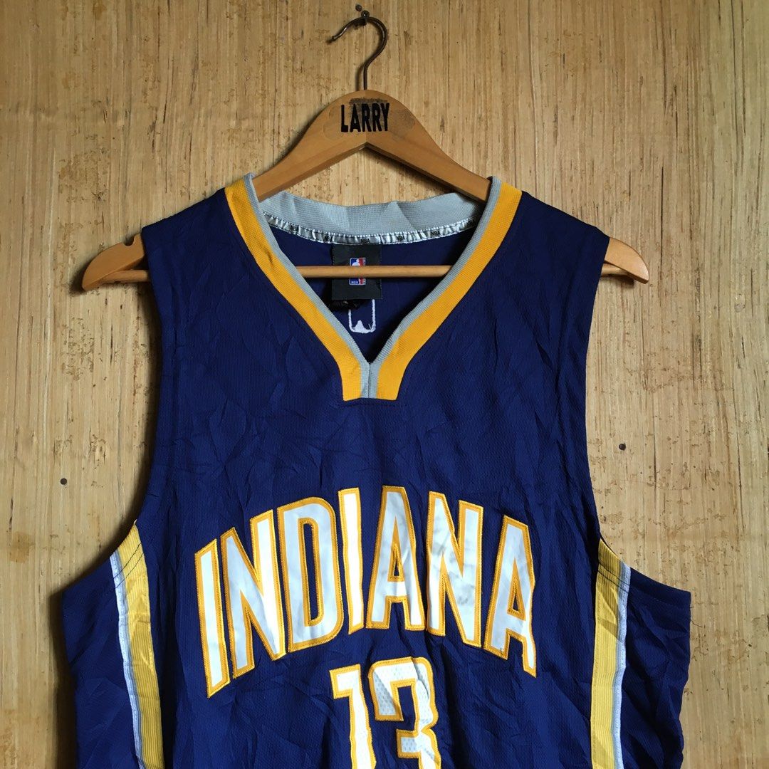Paul george pinstripe jersey clearance