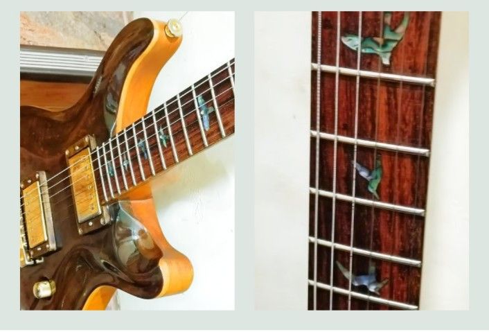 Paul Reed Smith (PRS) Custom22 style hand Made (Category: Musical Instruments) located in Caloocan City. Submitted by guitara1822 (Listing ID 1252259585, Image 2). Description: Maker ": no brand model: Paul Reed Smith (PRS) Custom22 style Product name : PRS type guitar body and neck kit high quality manufacturing: hand made Model year; 2019 _ wood_ Body/Neck : mahogany TOP: maple Frets : Rosewood ・Scale 628mm ・Weight: Approximately 3.4 kg ・Brown 