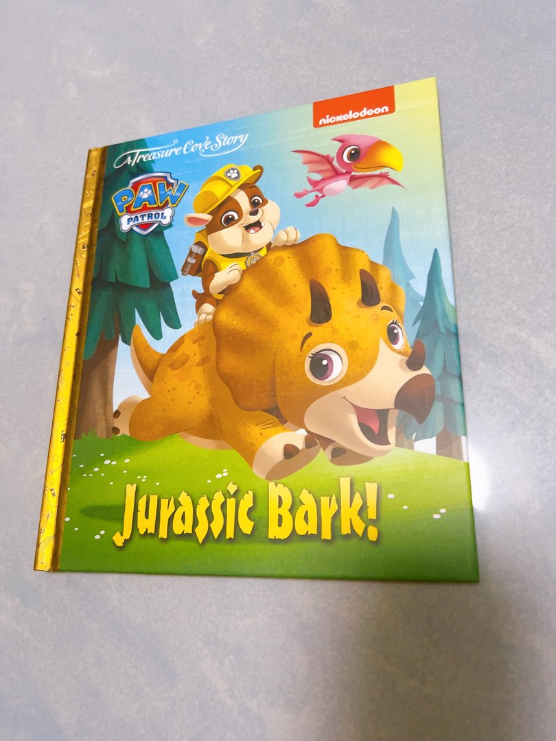Paw Patrol Jurassic bark, 興趣及遊戲, 書本 & 文具, 小朋友書 Carousell