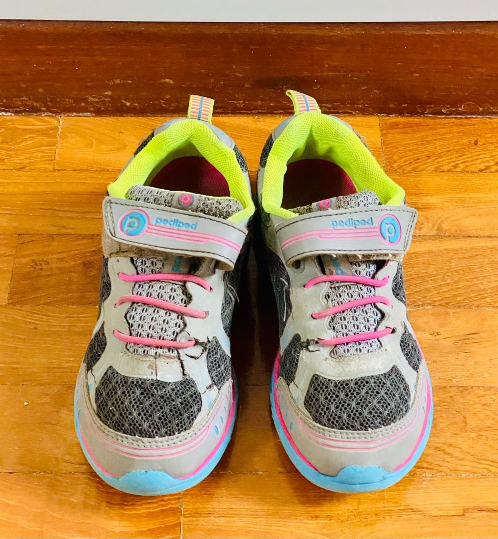 Pediped girls running shoes x3 pairs EU size 31 32 33
