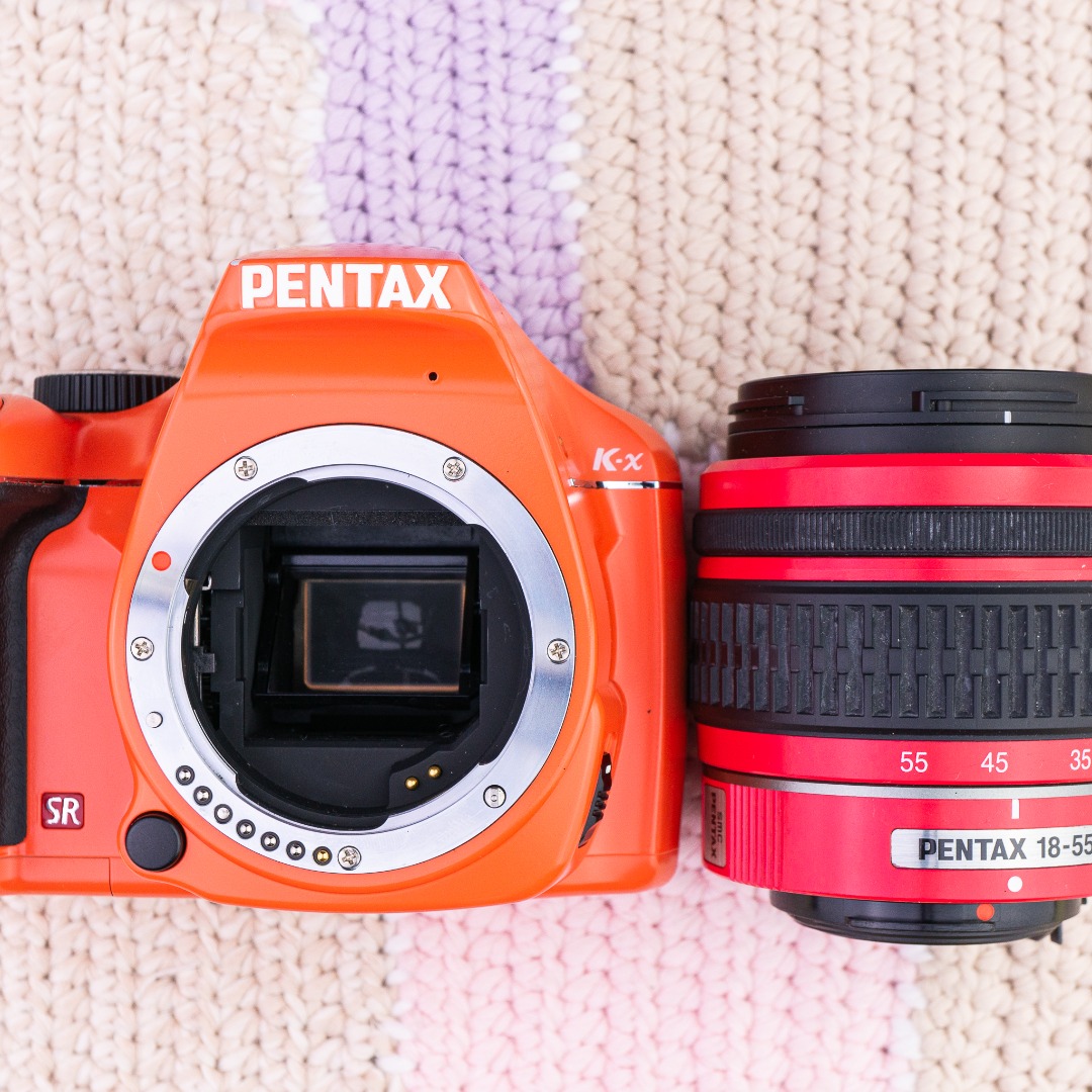 Pentax KX with 18-55mm 12.4MP digicam/digital camera, Photography ...