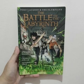 Percy Jackson & the Olympians: The Battle of the Labyrinth (Graphic Novel, Paperback)