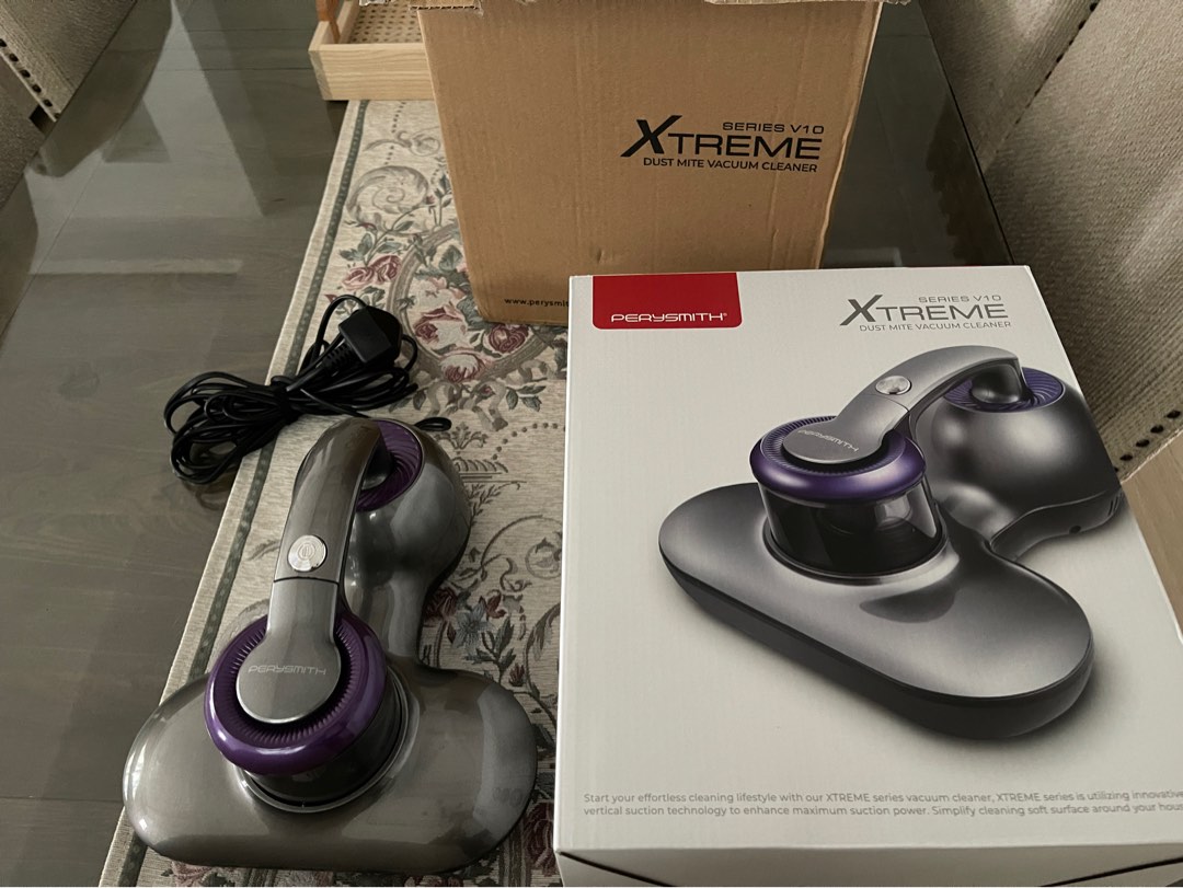 PerySmith 700W Dust Mite Vacuum Cleaner XTREME Series V10, TV & Home