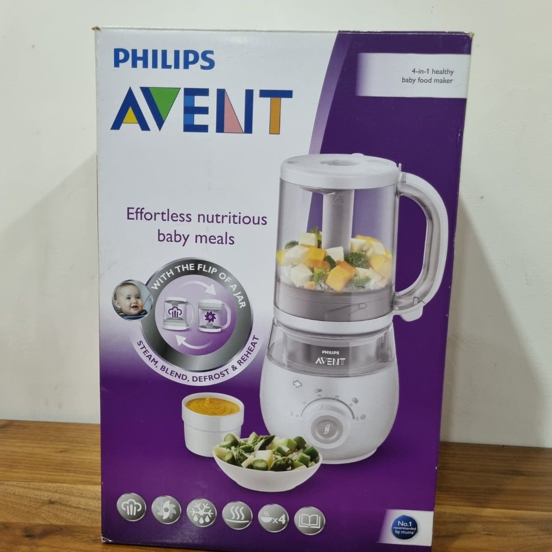 Avent baby food clearance maker 4 in 1