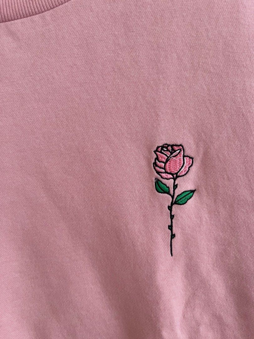 pink h m rose sweater Women s Fashion Coats Jackets and