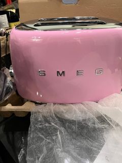 Pink SMEG toaster