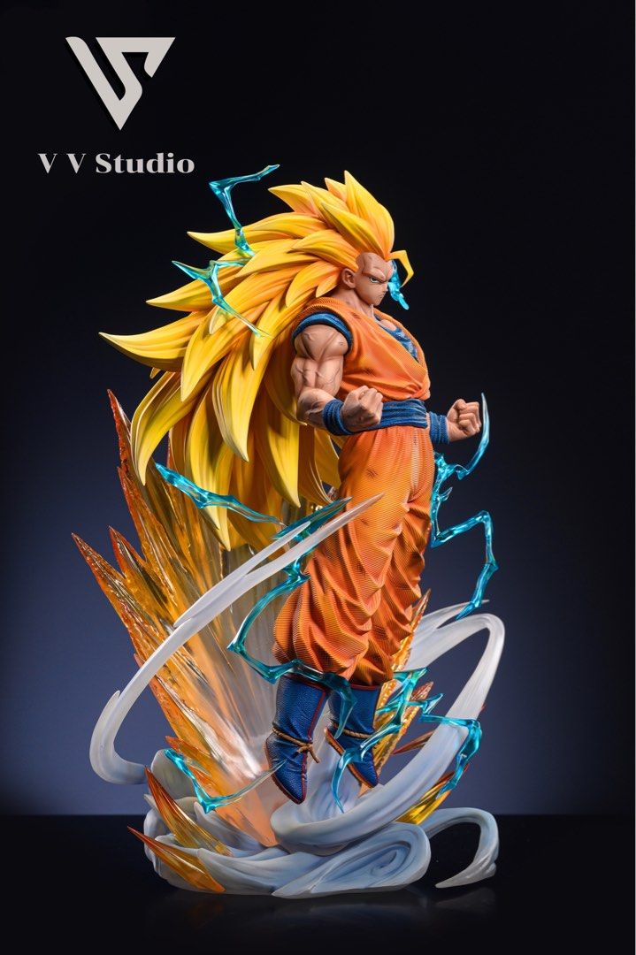 PO] VV Studio - Dragon ball Super Saiyan 3 Son Goku - StatuesGK [FREE  SHIPPING], Hobbies & Toys, Toys & Games on Carousell