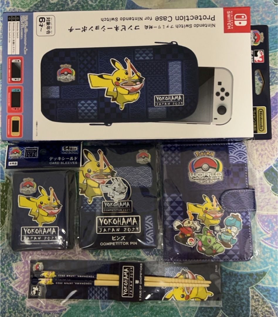 Pokemon WCS橫濱限定/選手產品, 興趣及遊戲, 玩具& 遊戲類- Carousell