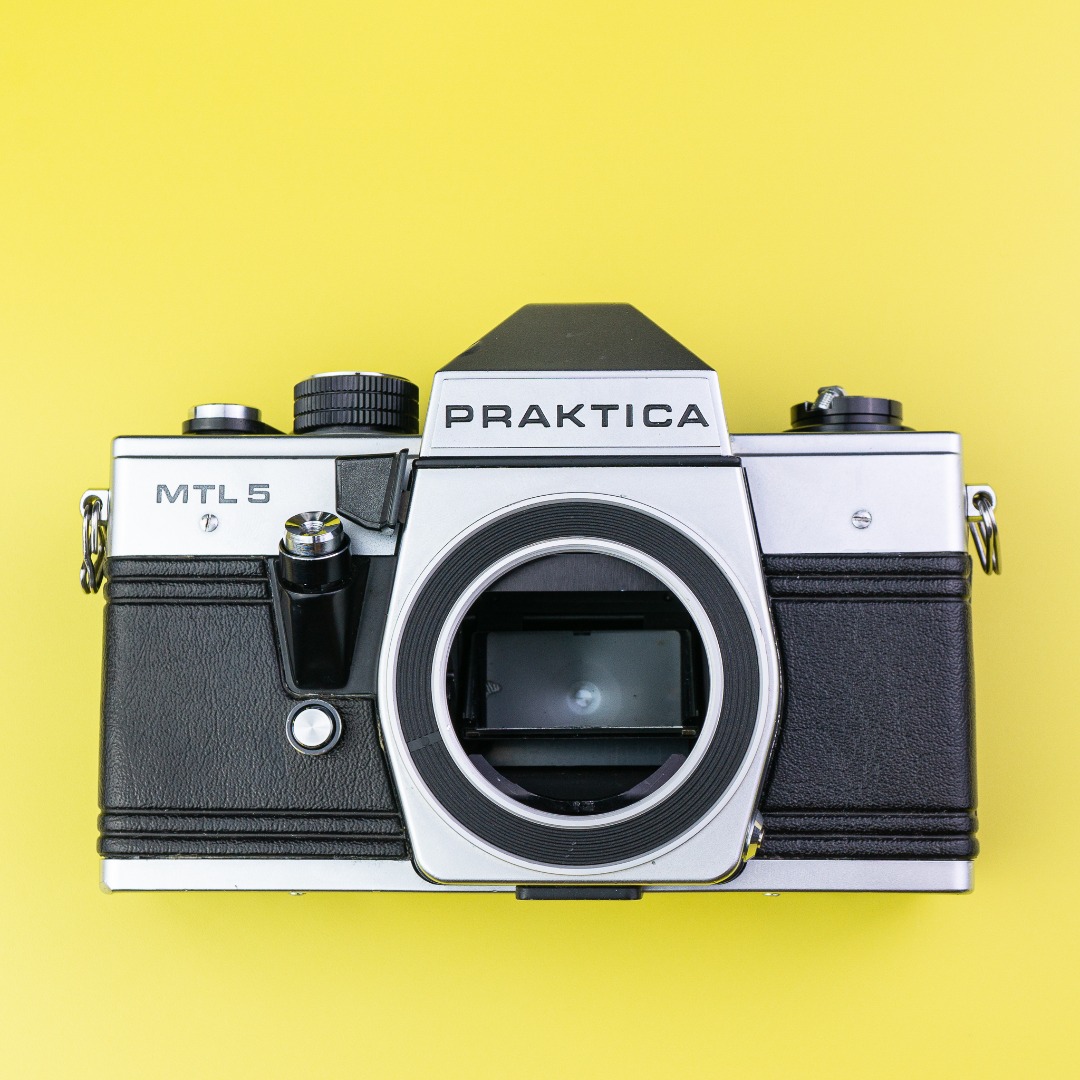 Praktica MTL5 film camera body M42 Mount, Photography, Cameras on Carousell
