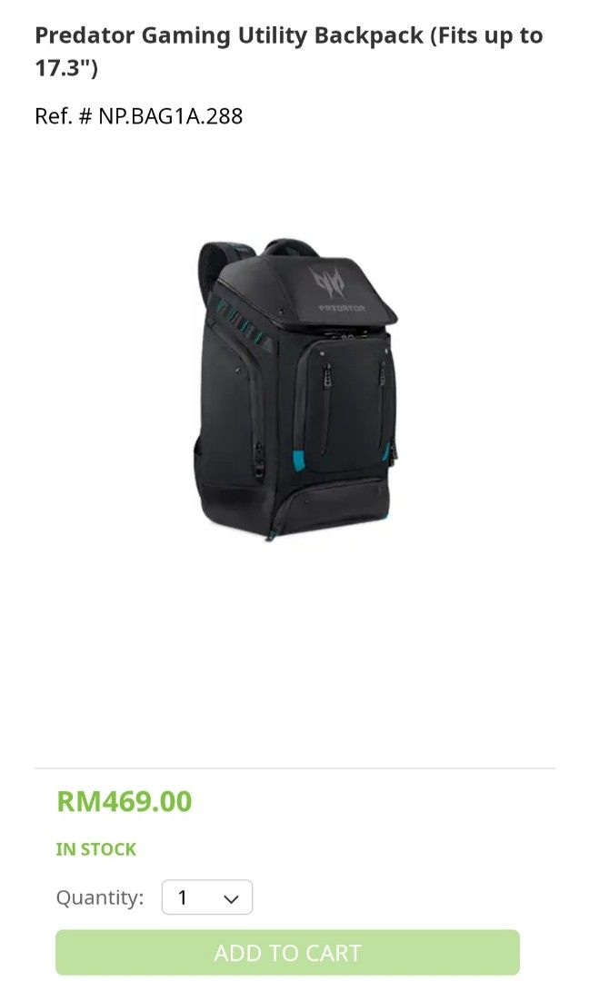 Acer predator gaming utility backpack review cheap