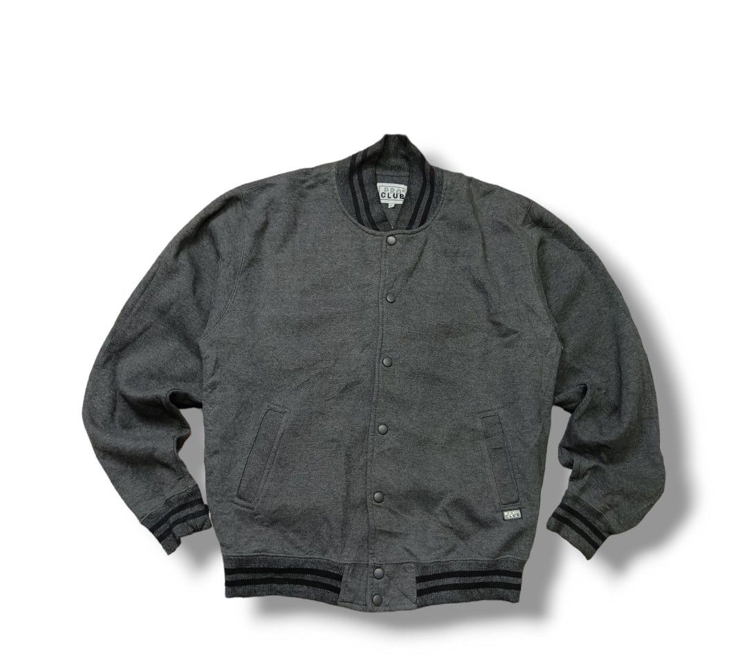 Pro club men's on sale varsity fleece baseball jacket