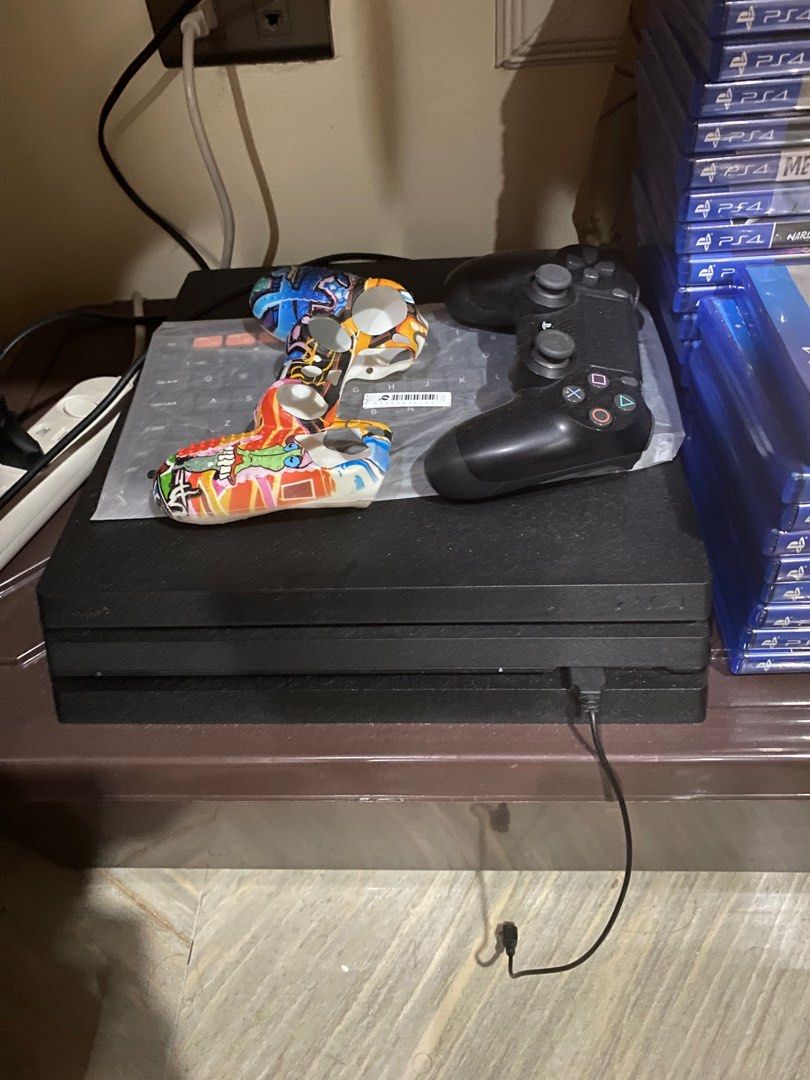 Ps4 Pro 1TB (Category: PlayStation) located in Caloocan City. Submitted by karljram (Listing ID 1252184189, Image 1). Description: Hi I’m selling my ps4 pro 1tb inclusive: HDMI Power Cord 1 DS4 Controller Updated Firmware Digital (Resident evil village gold edition) Digital (Resident evil 7 biohazard gold edition) Digital (need for speed deluxe edition) NO ISSUE AT ALL Contact No: 09959446544.
