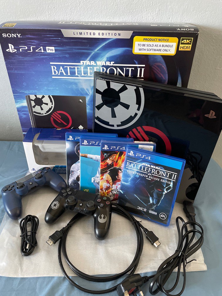 PlayStation 4 Pro 1TB Limited Console Star Wars Battlefront 2