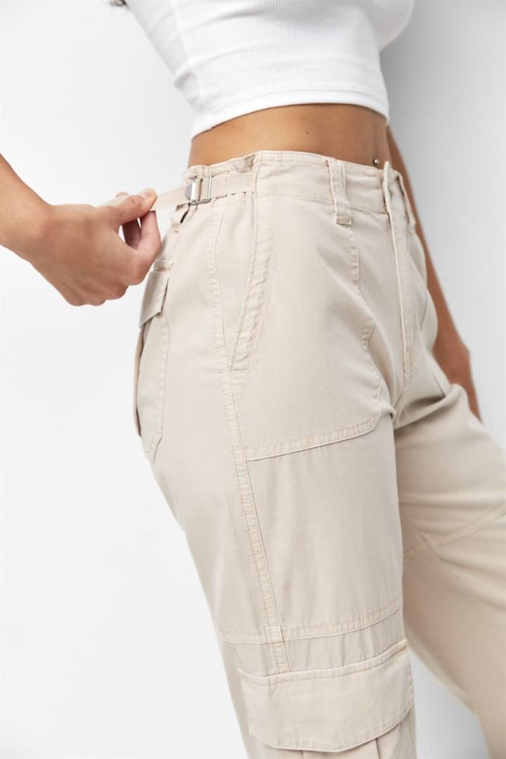 Pull on clearance cargo pants womens