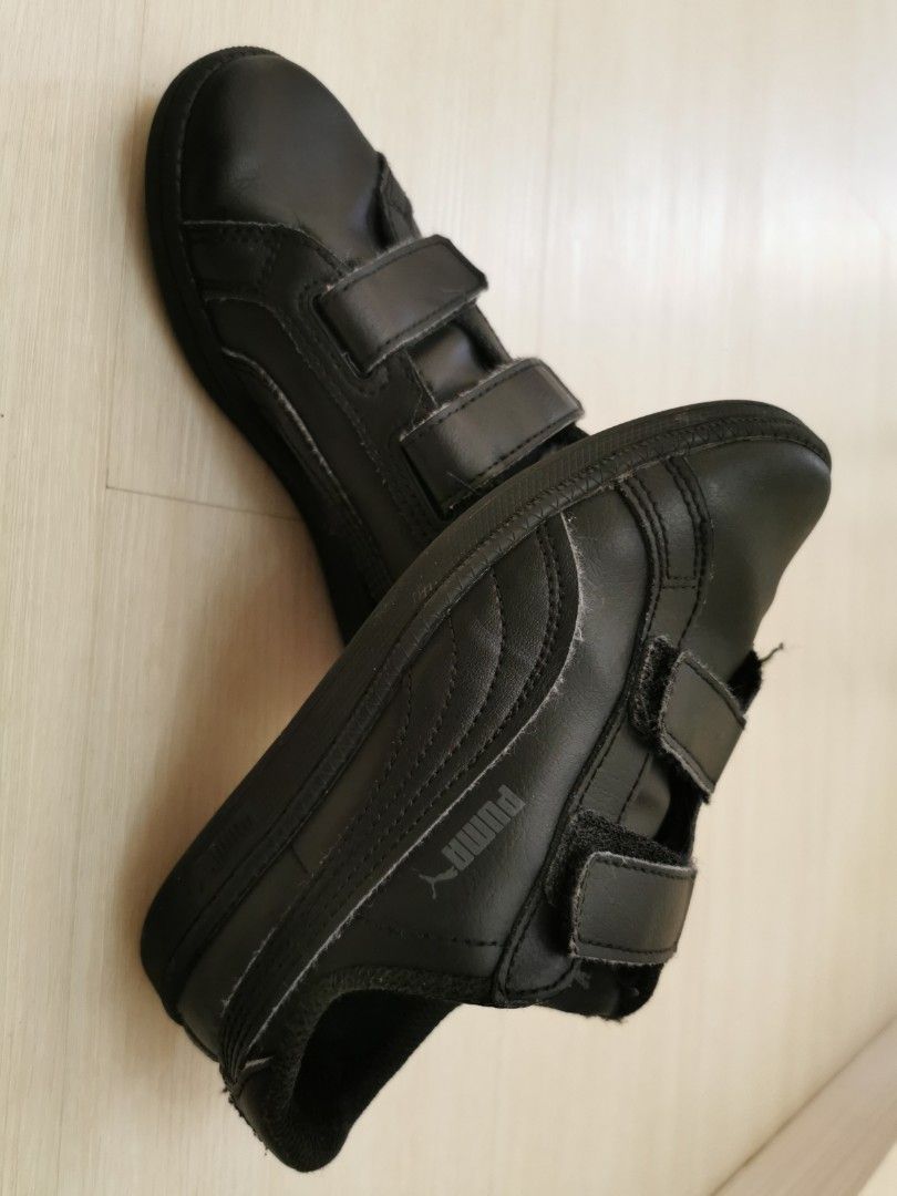 Puma velcro top school shoes