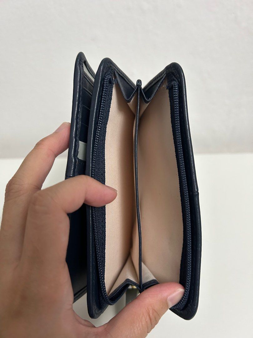 Radley navy purse hot sale