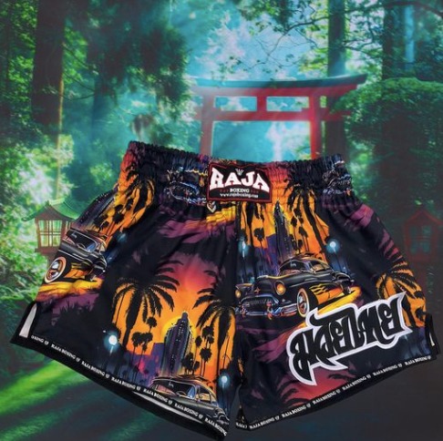 RAJA NEW MUAY THAI BEST SHORTS TRAINING BEST SHORTS BOXING SIZE