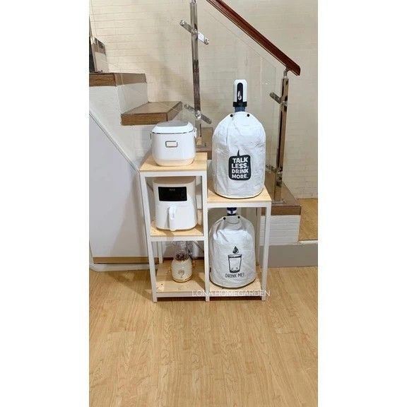 Display Rice Cooker Di Rak RAK KODE L/RAK GALON/RAK RICE COOKER, Barang Yang Dicari di Carousell