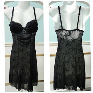 Marilyn Monroe, Intimates & Sleepwear, Nwt Marilyn Monroe Brand Chemise  Babydoll Slip Dress Nightgown Gstring