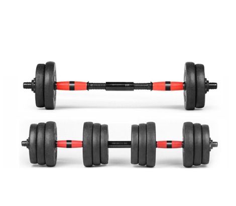 READY STOCK Black Versatile Dumbbell Set Fitness Gym BARBELL