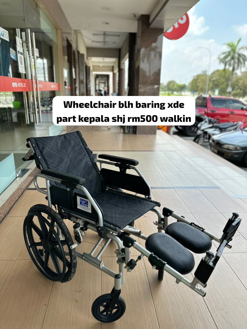 Recline wheelchair, Health & Nutrition, Assistive & Rehabilatory Aids