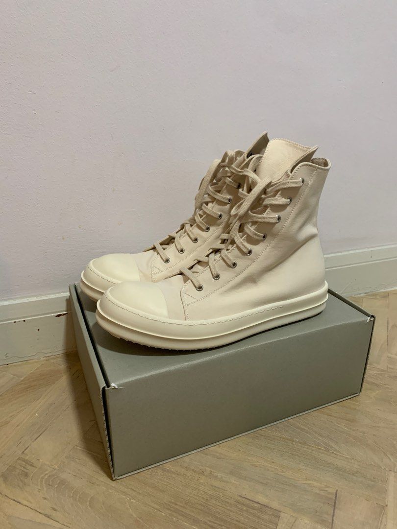 Rick owens best sale milk ramones